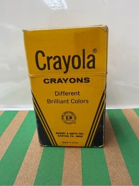 Vintage 80s Crayola Crayons 48  Binney & Smith Retired Colors - missing 1